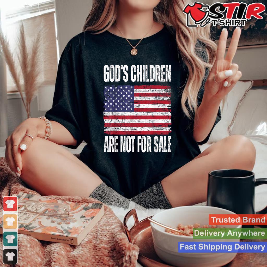 God's Children Are Not For Sale Us Flag Christian