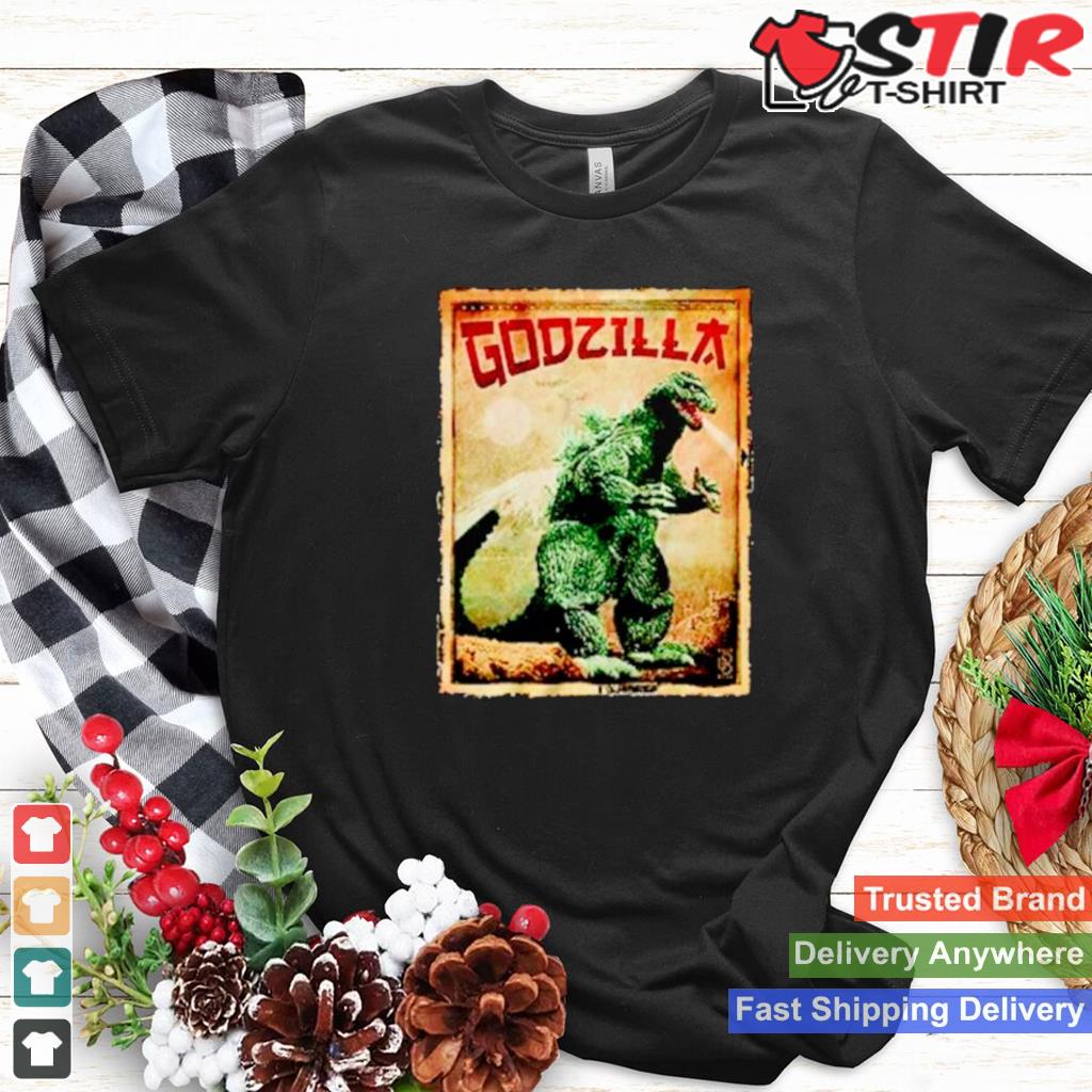 Godzilla Monster Retro Shirt TShirt Hoodie Sweater Long