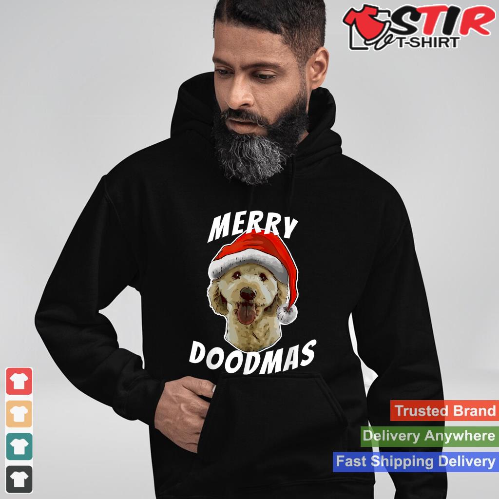Goldendoodle Christmas Gift Merry Doodmas For Doodle Owners_1 Shirt Hoodie Sweater Long Sleeve