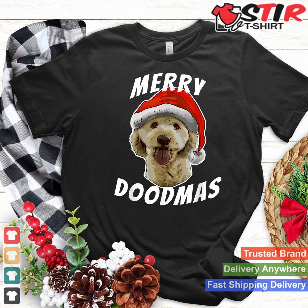 Goldendoodle Christmas Gift Merry Doodmas For Doodle Owners_1 Shirt Hoodie Sweater Long Sleeve
