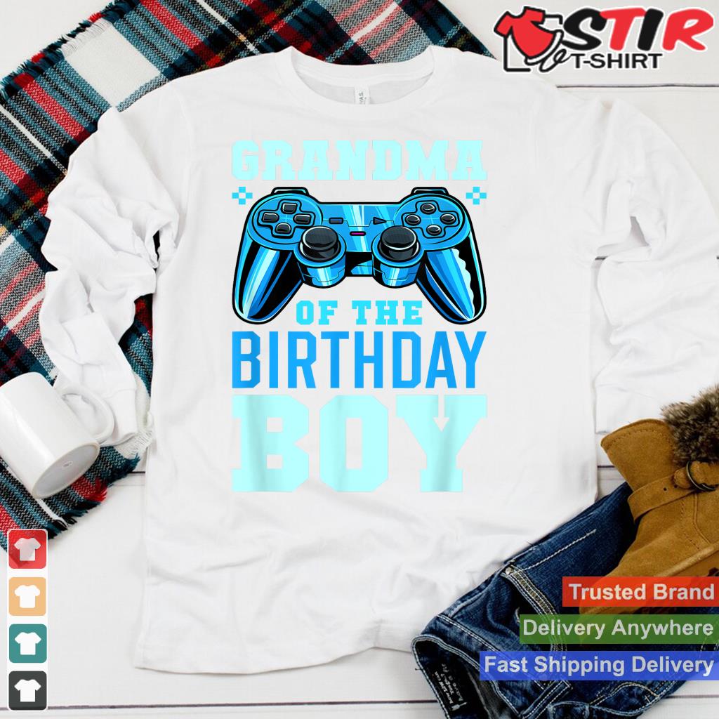Grandma Of The Birthday Boy Matching Video Gamer Birthday_1