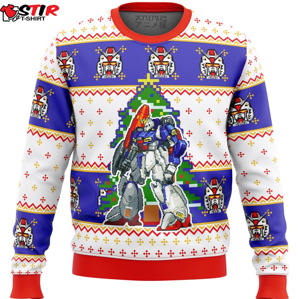 Gundam Xmas Ugly Christmas Sweater Stirtshirt