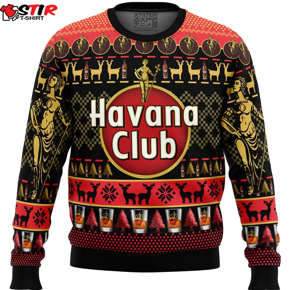 Havana Club Ugly Christmas Sweater Stirtshirt