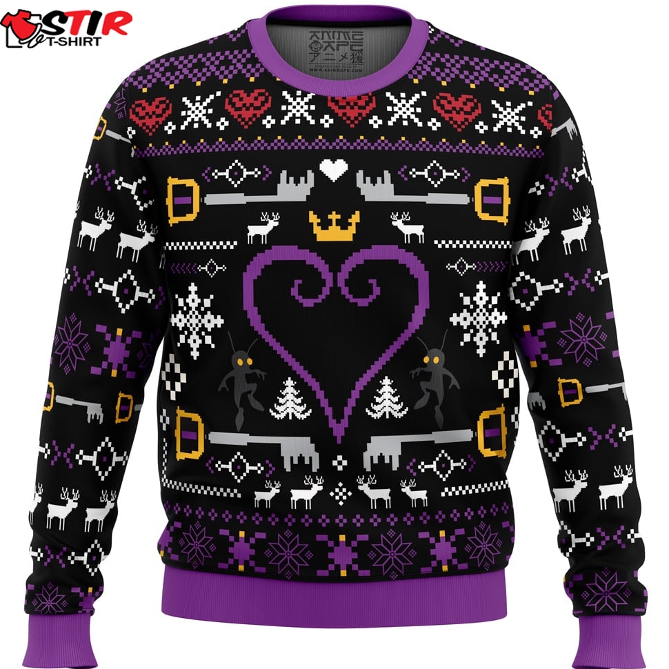 Hearts Kingdom Hearts Ugly Christmas Sweater Stirtshirt