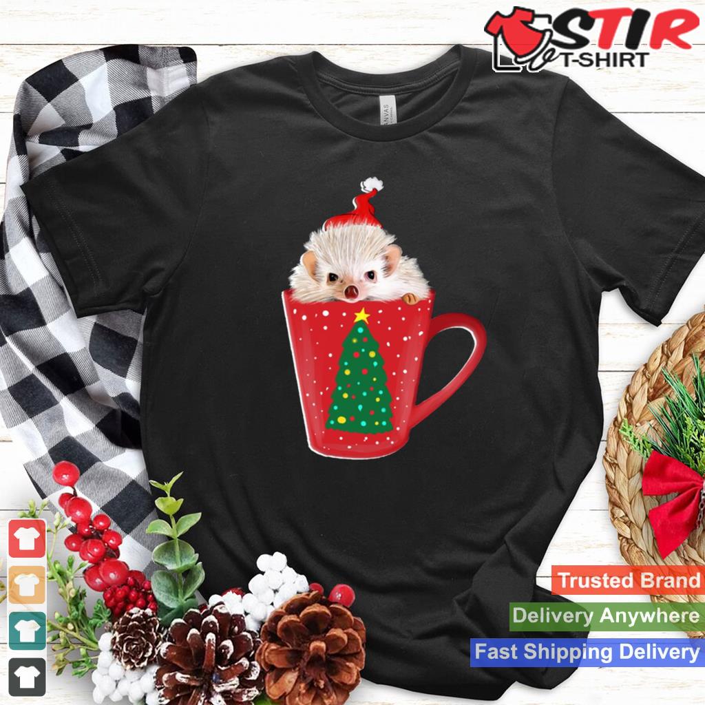 Hedgehog Christmas Shirt Shirt Hoodie Sweater Long Sleeve