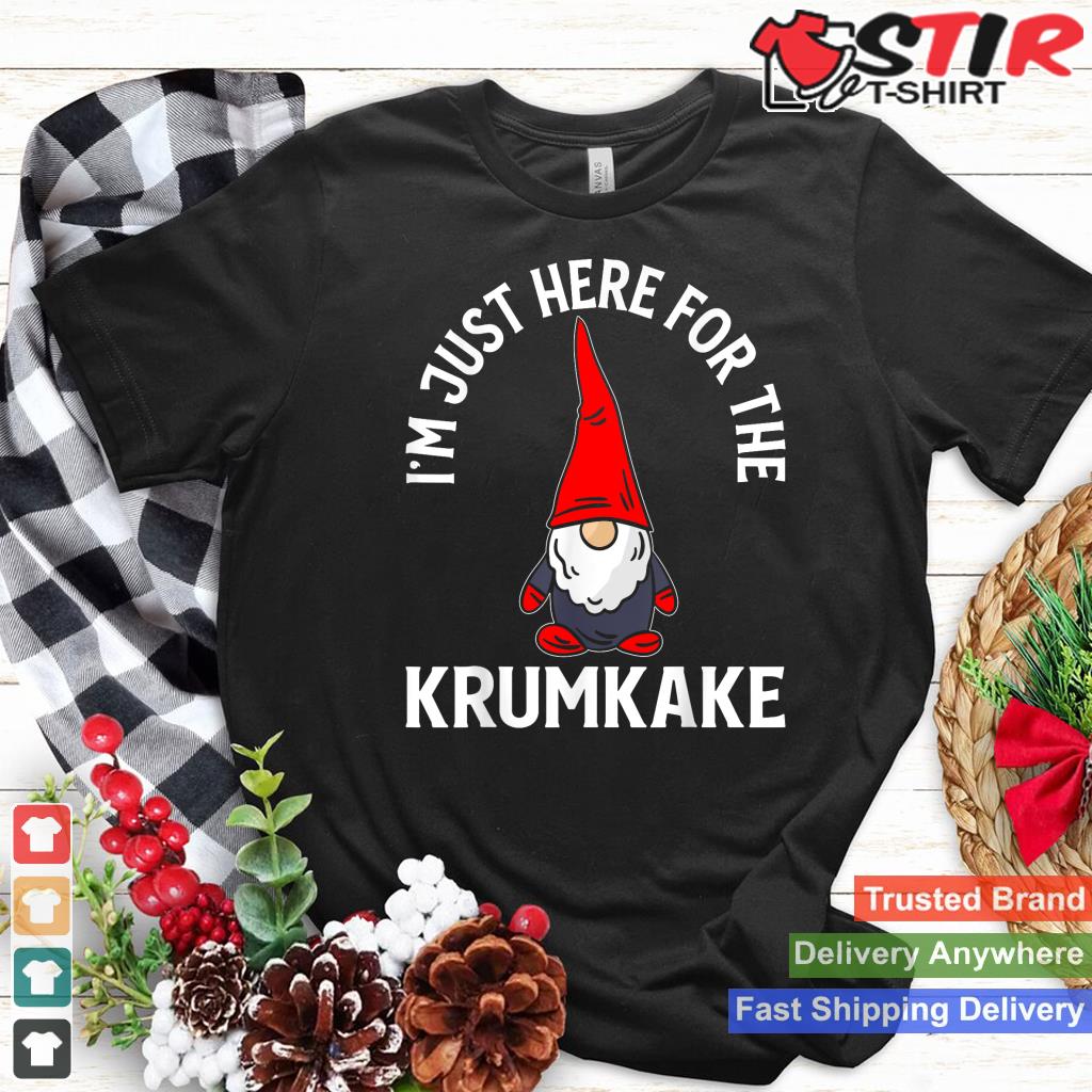Here For The Krumkake Gnomes Christmas Day Novelty