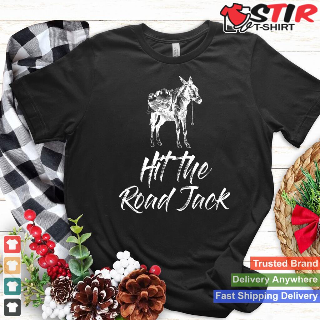 Hit The Road Jack Donkey Funny_1