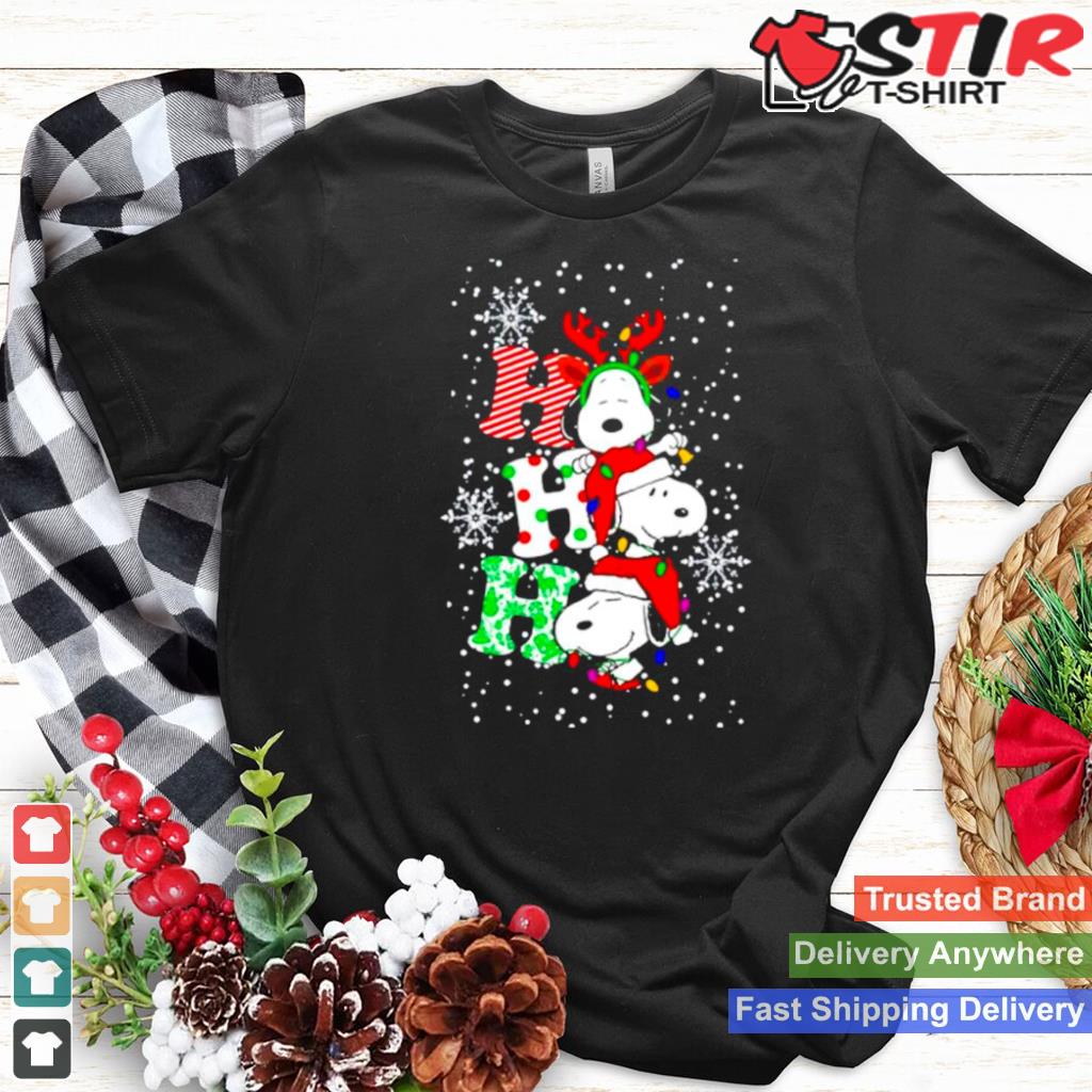 Ho Ho Ho Snoopy Merry Christmas Shirt Shirt Hoodie Sweater Long Sleeve