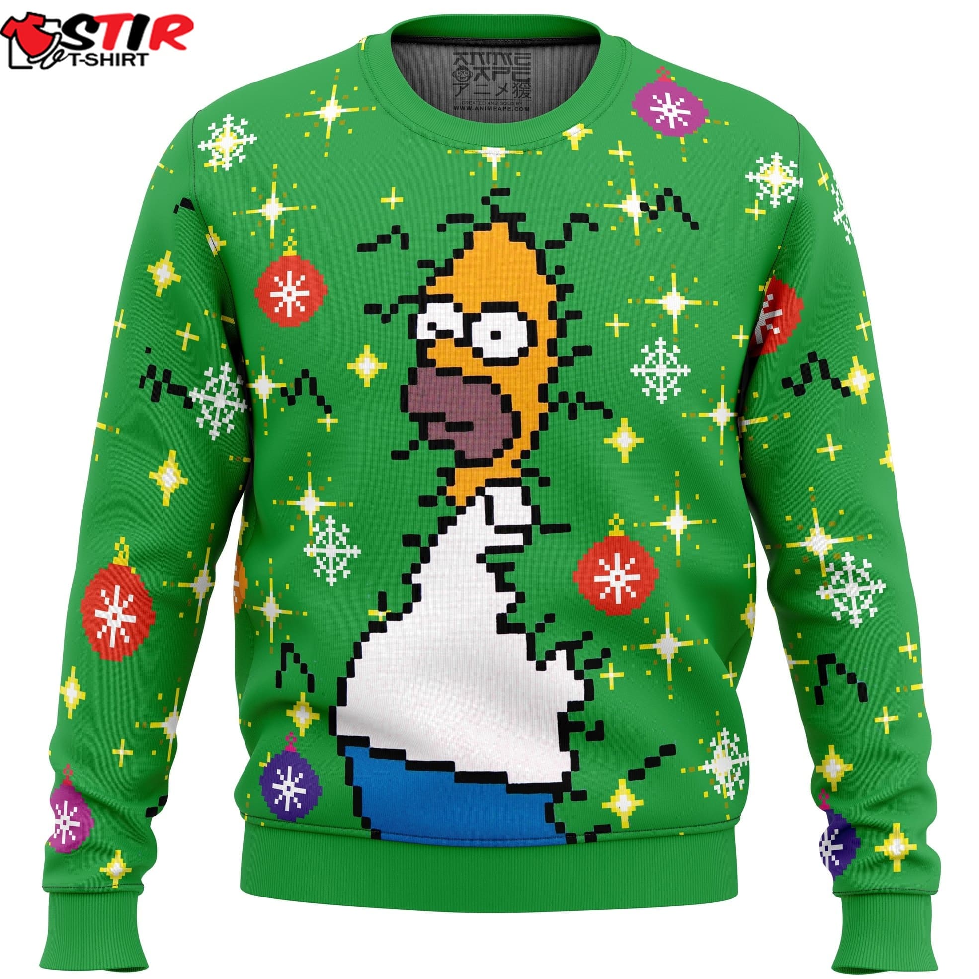 Homer Bush Meme The Simpsons Ugly Christmas Sweater Stirtshirt