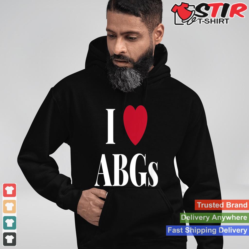 I Love Heart Abgs T Shirt Gift Valentines Day Abg For Men