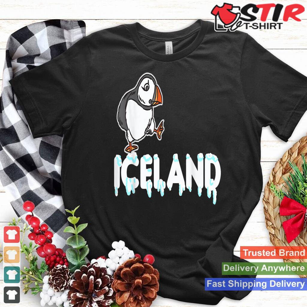 Iceland T Shirt Puffin Tshirt Funny Bird Animals Lover Gift