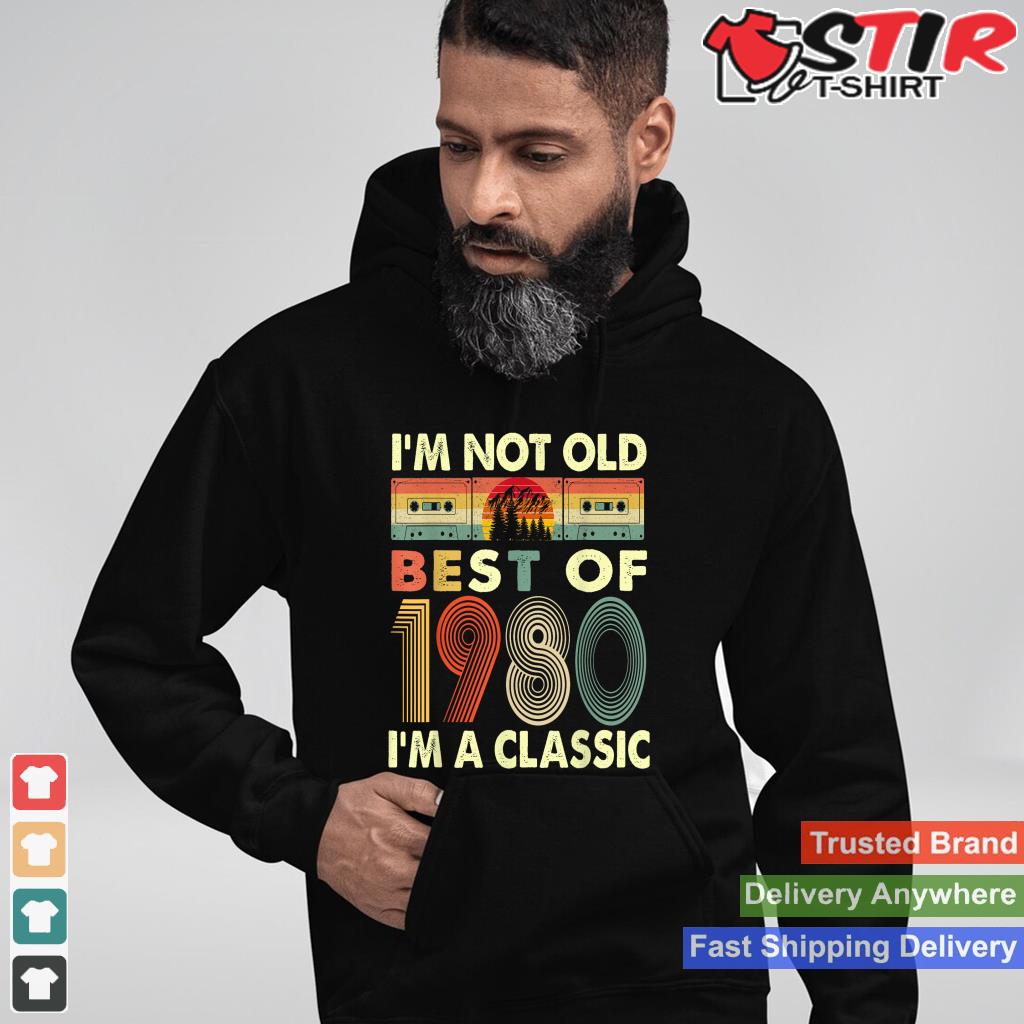 I'm Not Old I'm A Classic Vintage 1980 42Nd Birthday Gifts