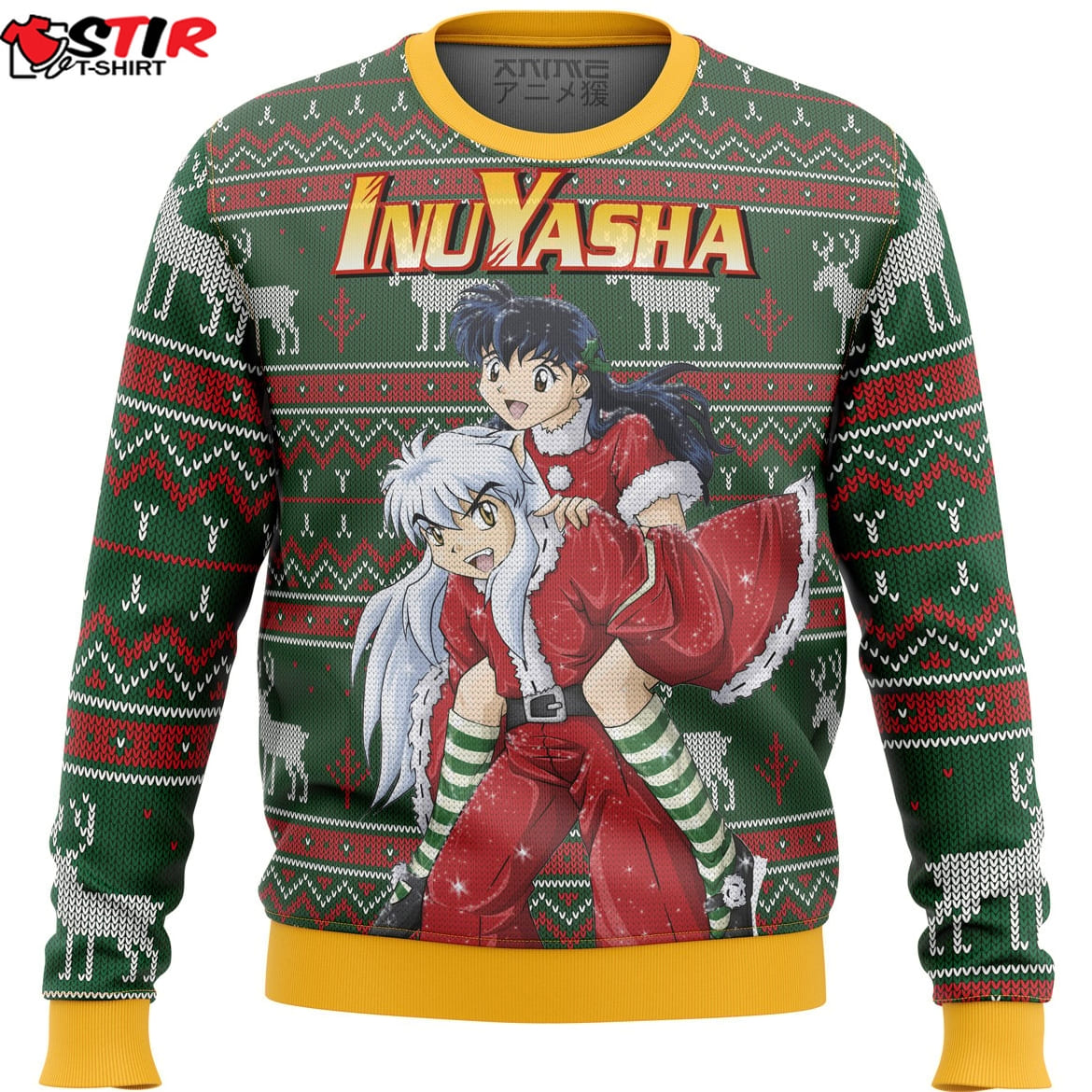 Inuyasha Alt Ugly Christmas Sweater Stirtshirt