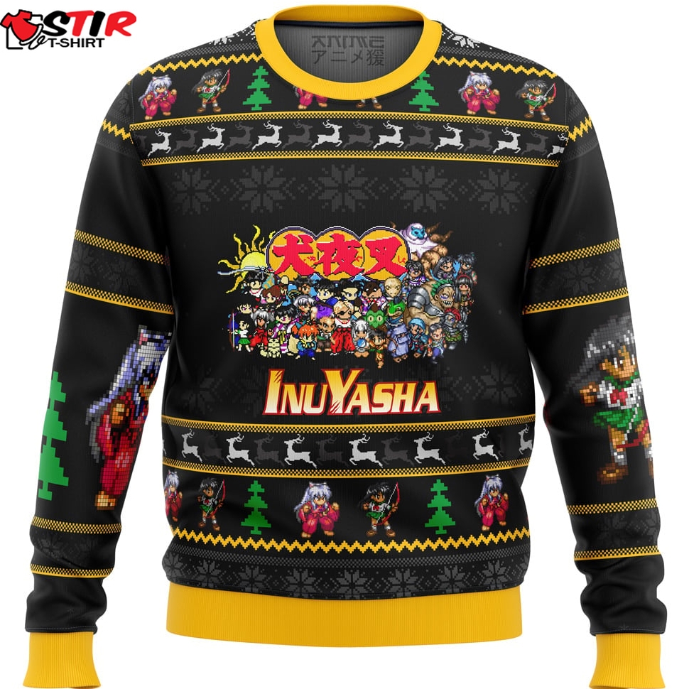 Inuyasha Sprites Ugly Christmas Sweater Stirtshirt