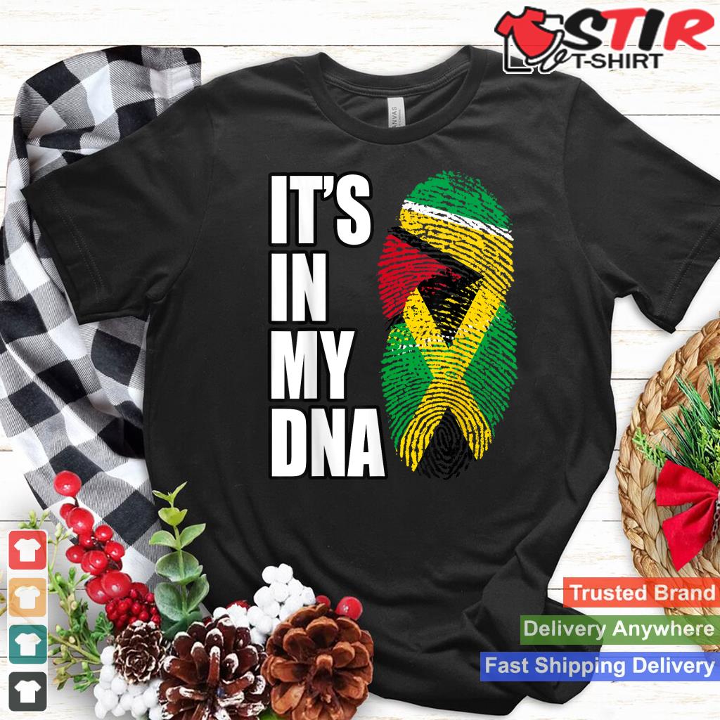 Jamaican And Guyanese Mix Dna Flag Heritage