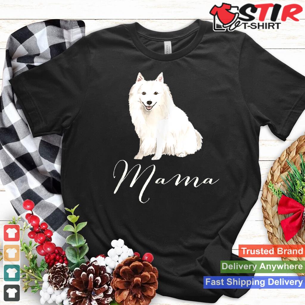Japanese Spitz Dog Mama Shirt Japanese Spitz Dog Mom Present