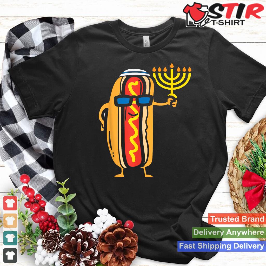 Jewish Hotdog Funny Food Hanukkah Pajamas Chanukah Pjs Us