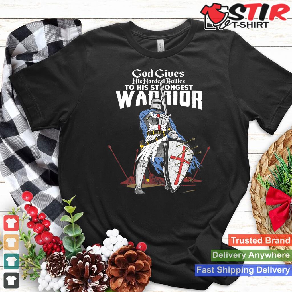 Knights Templar Crusader Warrior St George Cross Christian Shirt Hoodie Sweater Long Sleeve