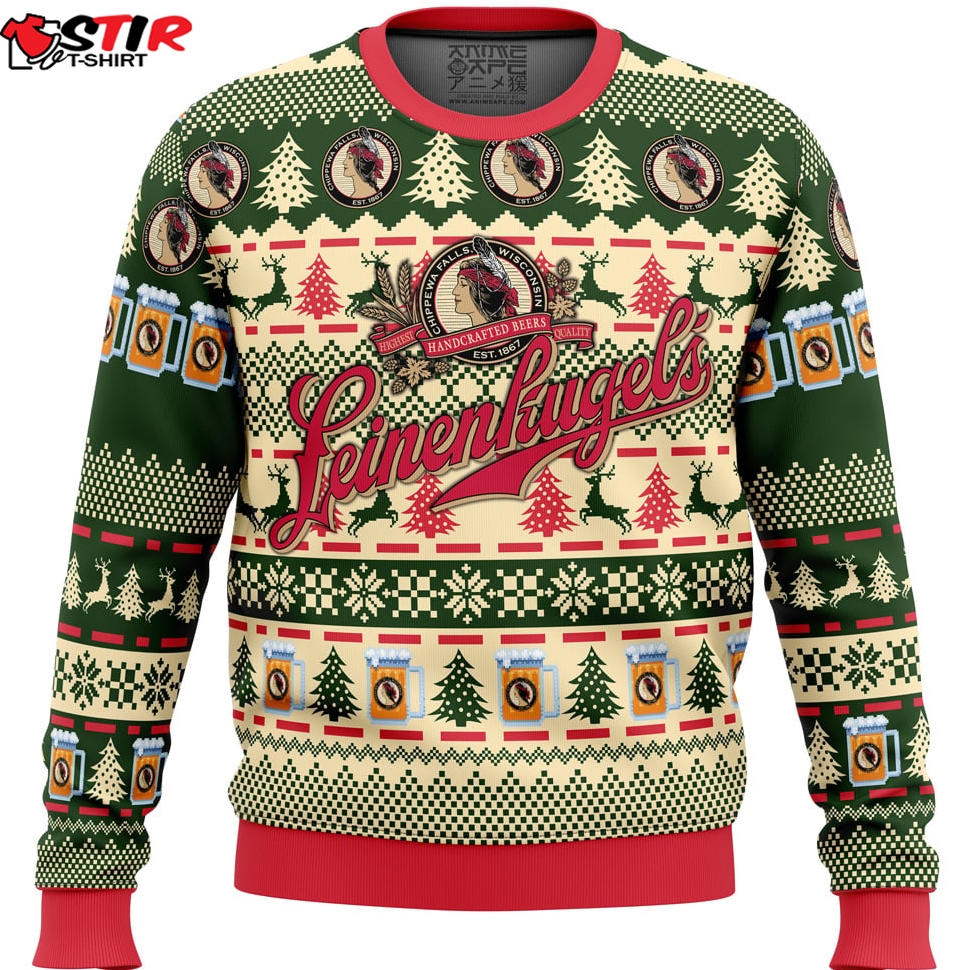 LeinenkugelS Beer Ugly Christmas Sweater Stirtshirt