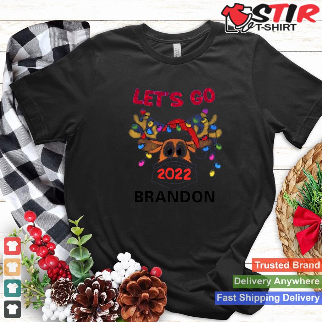 Lets Go Brandon Christmas 2022 Reindeer Shirt TShirt Hoodie Sweater Long