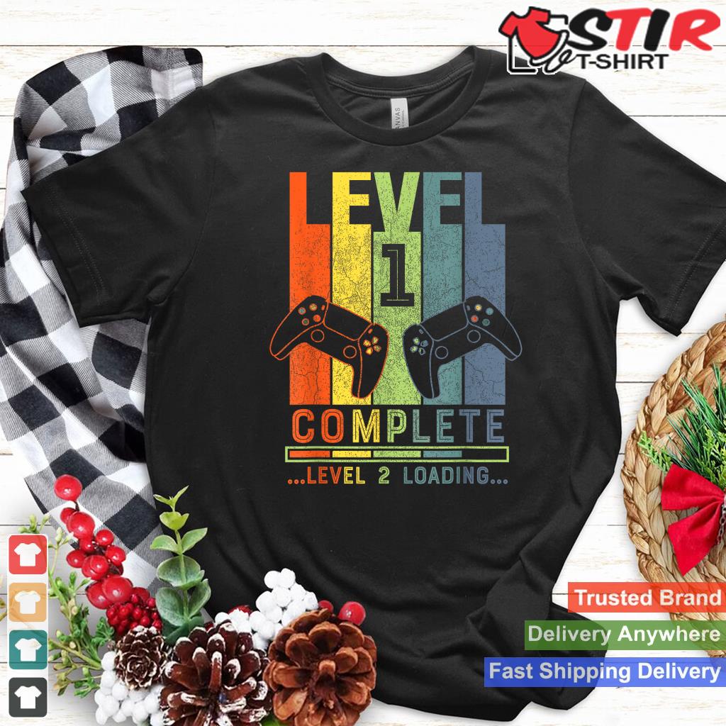 Level 1 Complete Gamer Gift 1 Years Wedding Anniversary Shirt Hoodie Sweater Long Sleeve