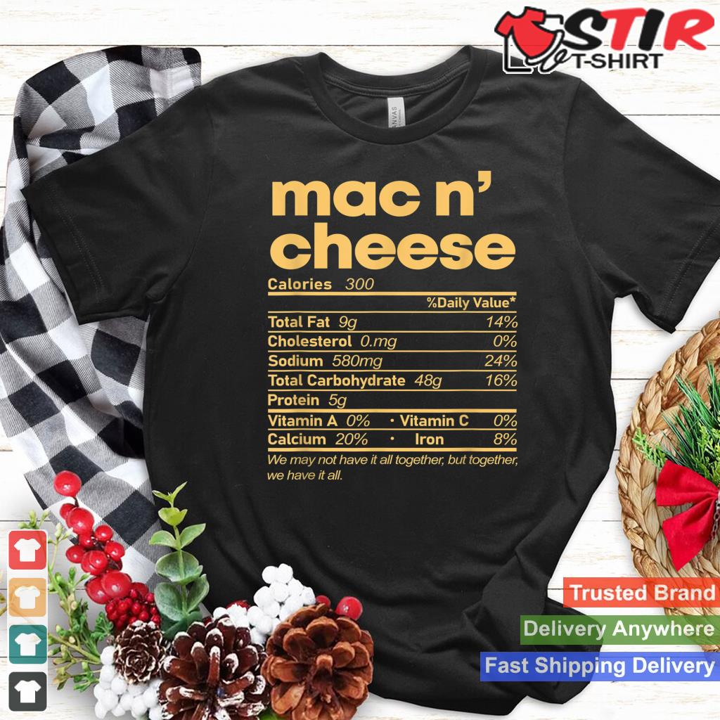 Mac And Cheese Nutrition Funny Thanksgiving Mac N' Cheese