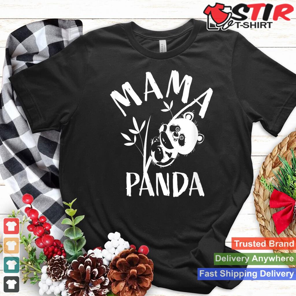 Mama Panda Cute Funny Mothers Day Gift Idea For Moms Womens