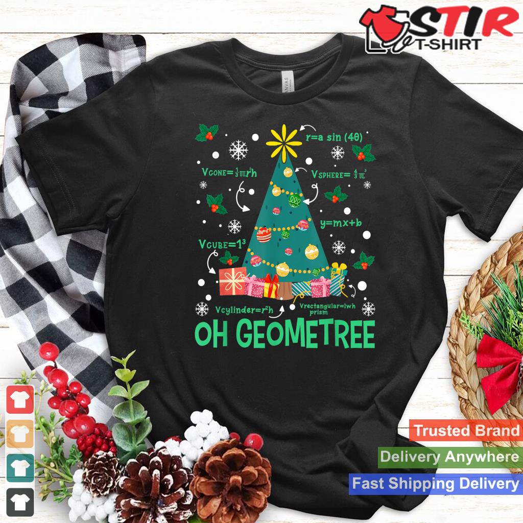 Math Christmas Geometry Mathematic Lover Nerd Teacher Funny Shirt Hoodie Sweater Long Sleeve