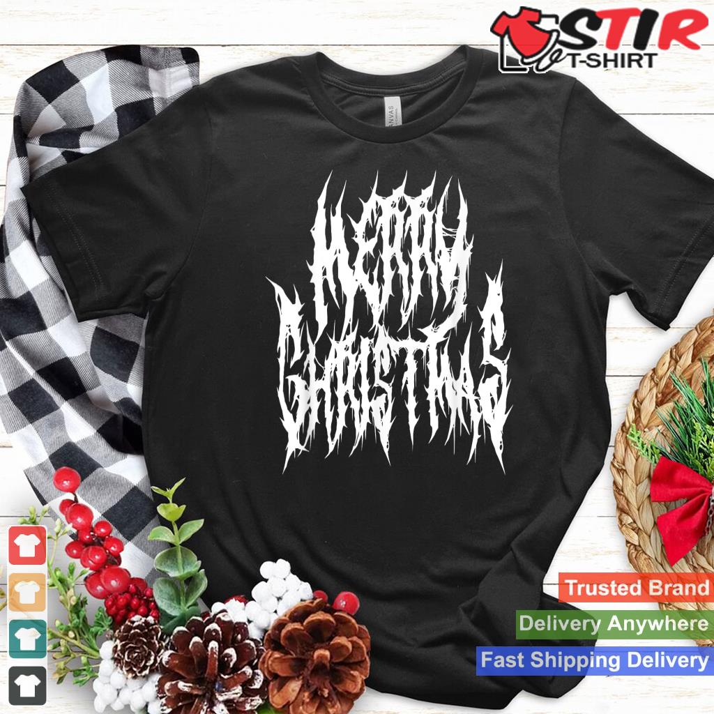 Merry Christmas Death Metal, Black Metal, Funny Goth Xmas_1 Shirt Hoodie Sweater Long Sleeve