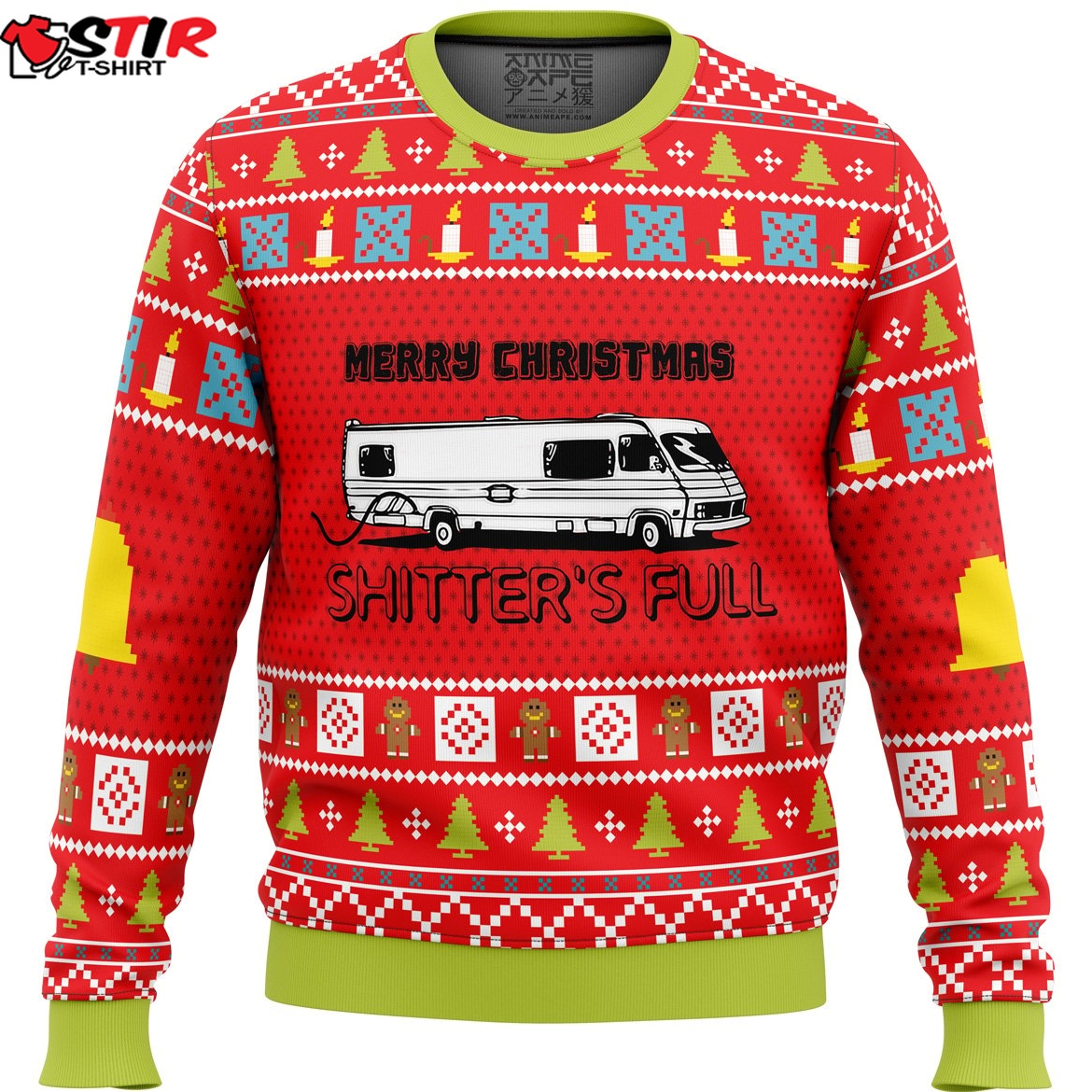 Merry Christmas ShitterS Full Ugly Christmas Sweater Stirtshirt