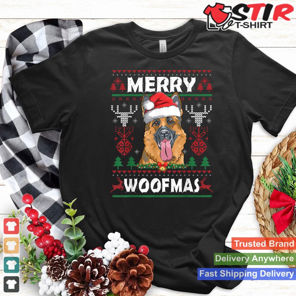 Merry Woofmas German Shepherd Christmas Dog Lover Gift