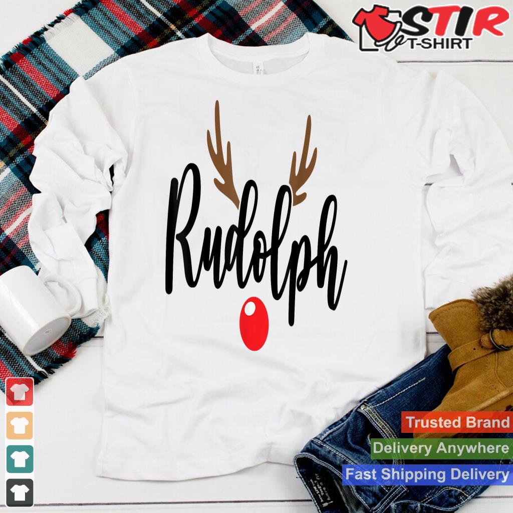Most Likely To Try Ride Rudolph Funny Couples Christmas_1 TShirt Hoodie Sweater Long Sleeve