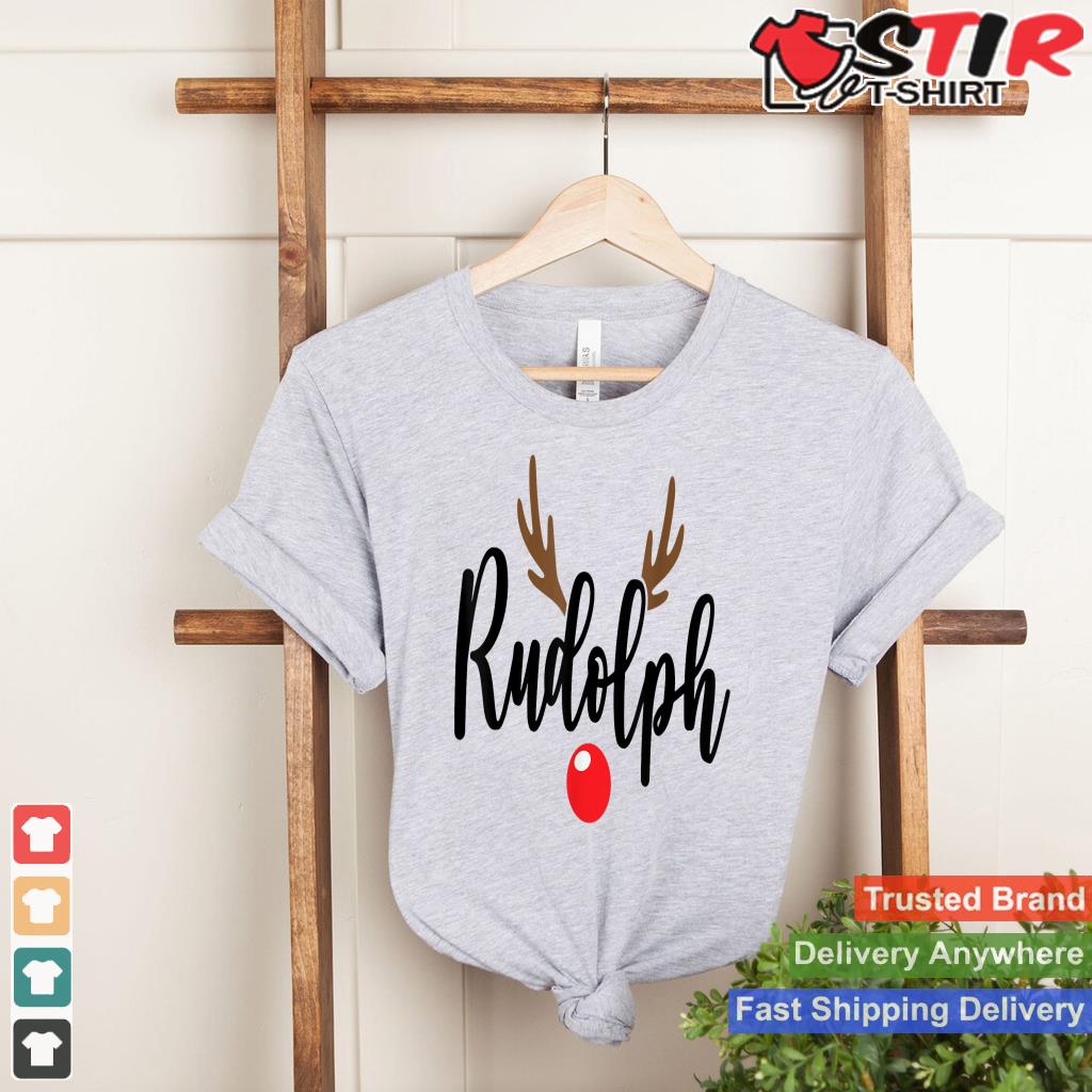 Most Likely To Try Ride Rudolph Funny Couples Christmas_1 TShirt Hoodie Sweater Long Sleeve
