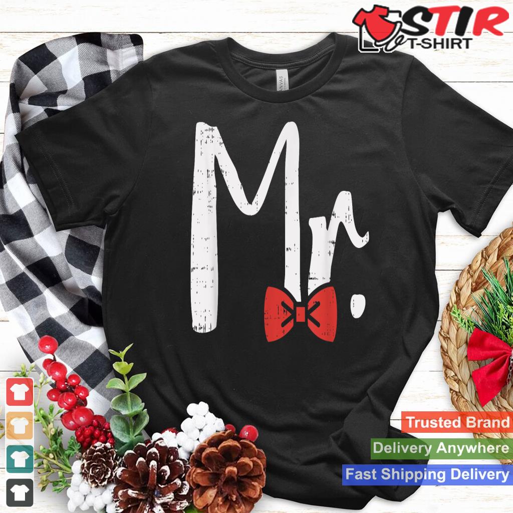 Mr Bowtie Cute Married Matching Couple His Men Husband Gift_1