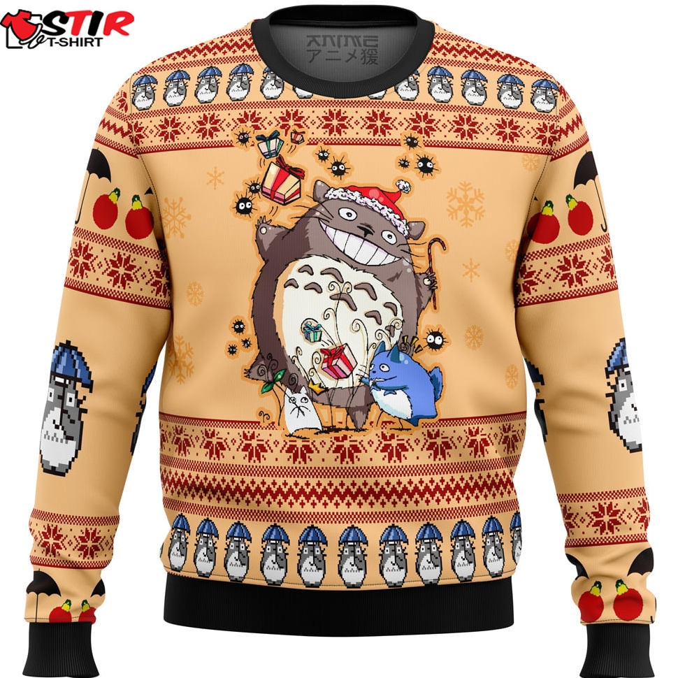 My Neighbor Totoro Alt Ugly Christmas Sweater Stirtshirt