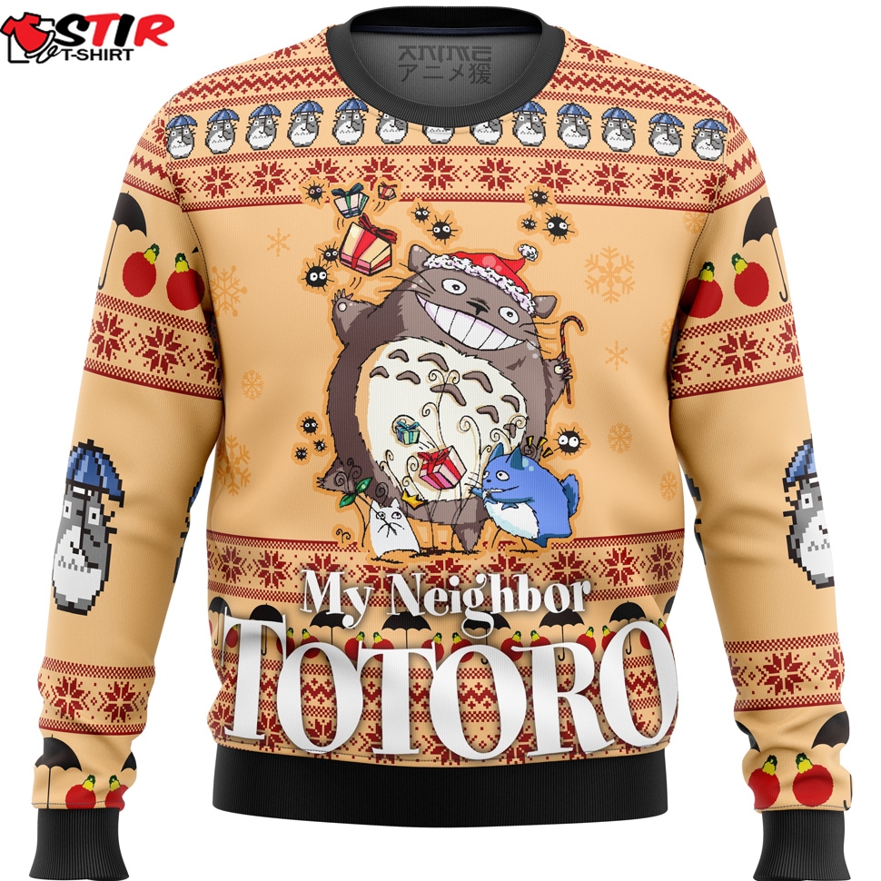My Neighbor Totoro Friends Ugly Christmas Sweater Stirtshirt