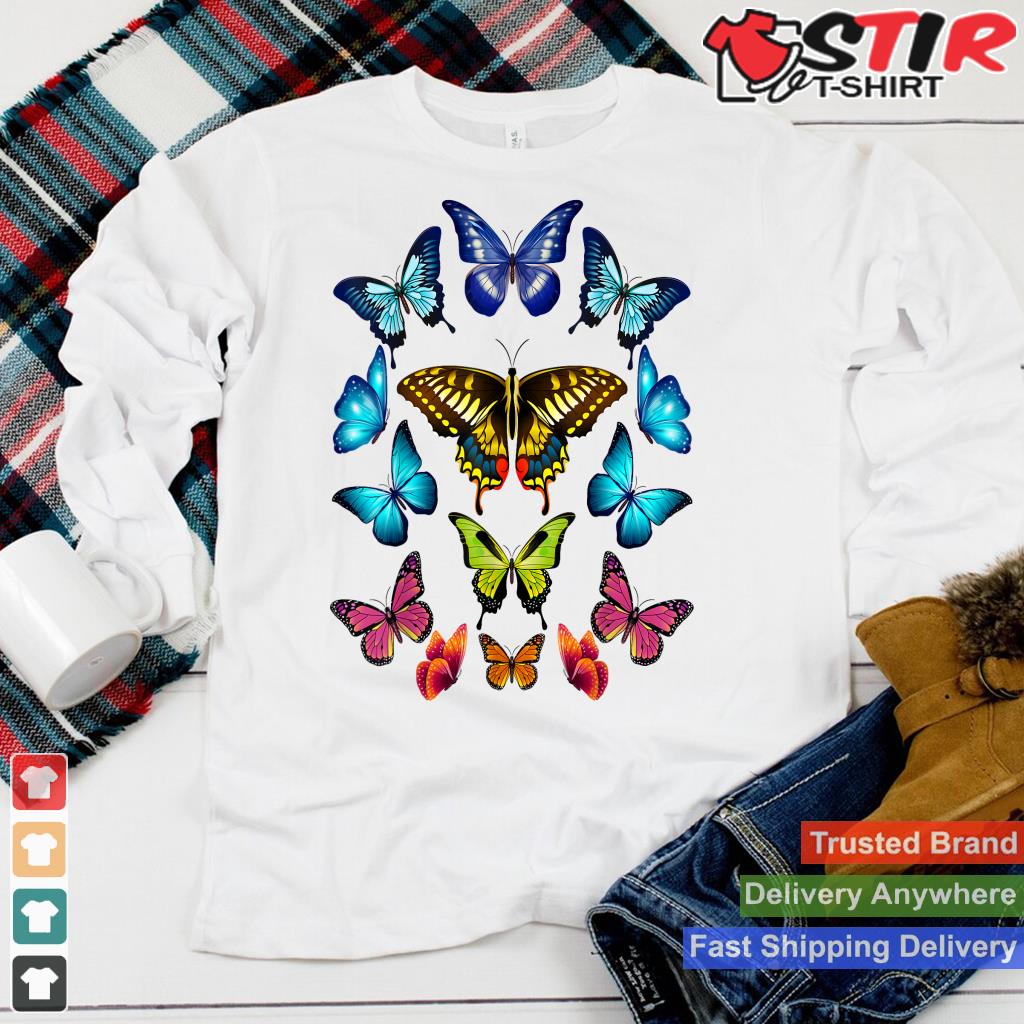 Nature Butterflies Monarch Gift Butterfly Shirt Hoodie Sweater Long Sleeve