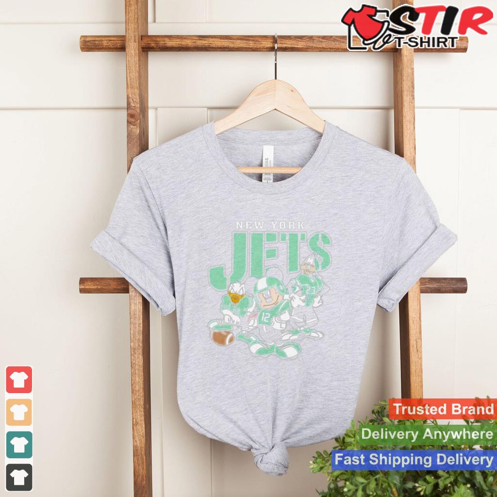 New York Jets Football Mickey Donald Duck And Goofy Football Team Vintage T Shirt Shirt Hoodie Sweater Long Sleeve