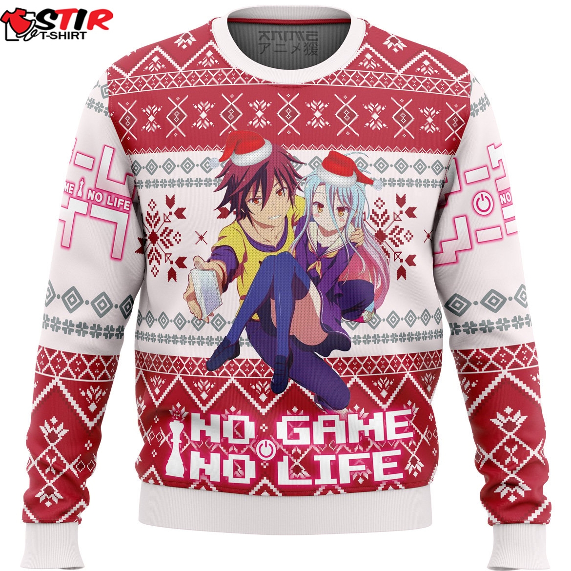 No Game No Life Alt Ugly Christmas Sweater Stirtshirt
