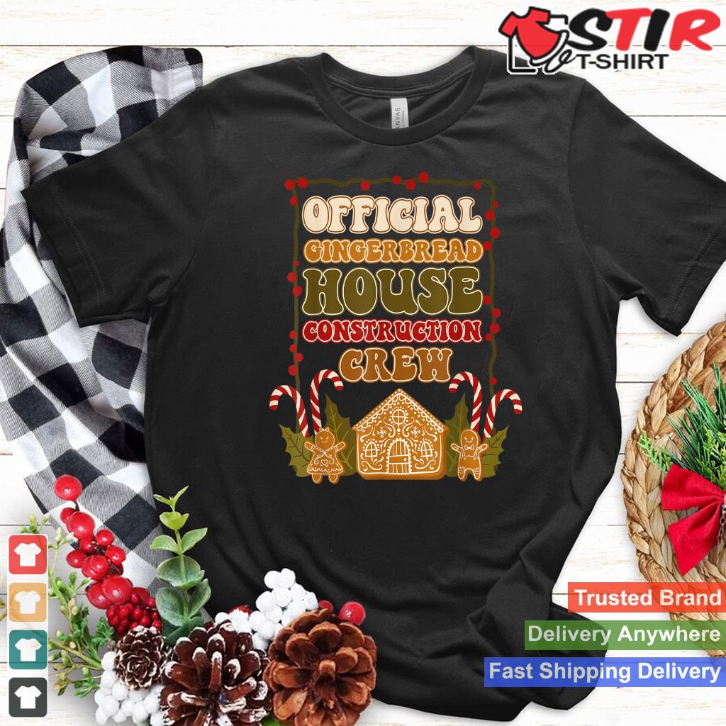 Official Gingerbread House Construction Crew Gingerbread_1 Shirt Hoodie Sweater Long Sleeve