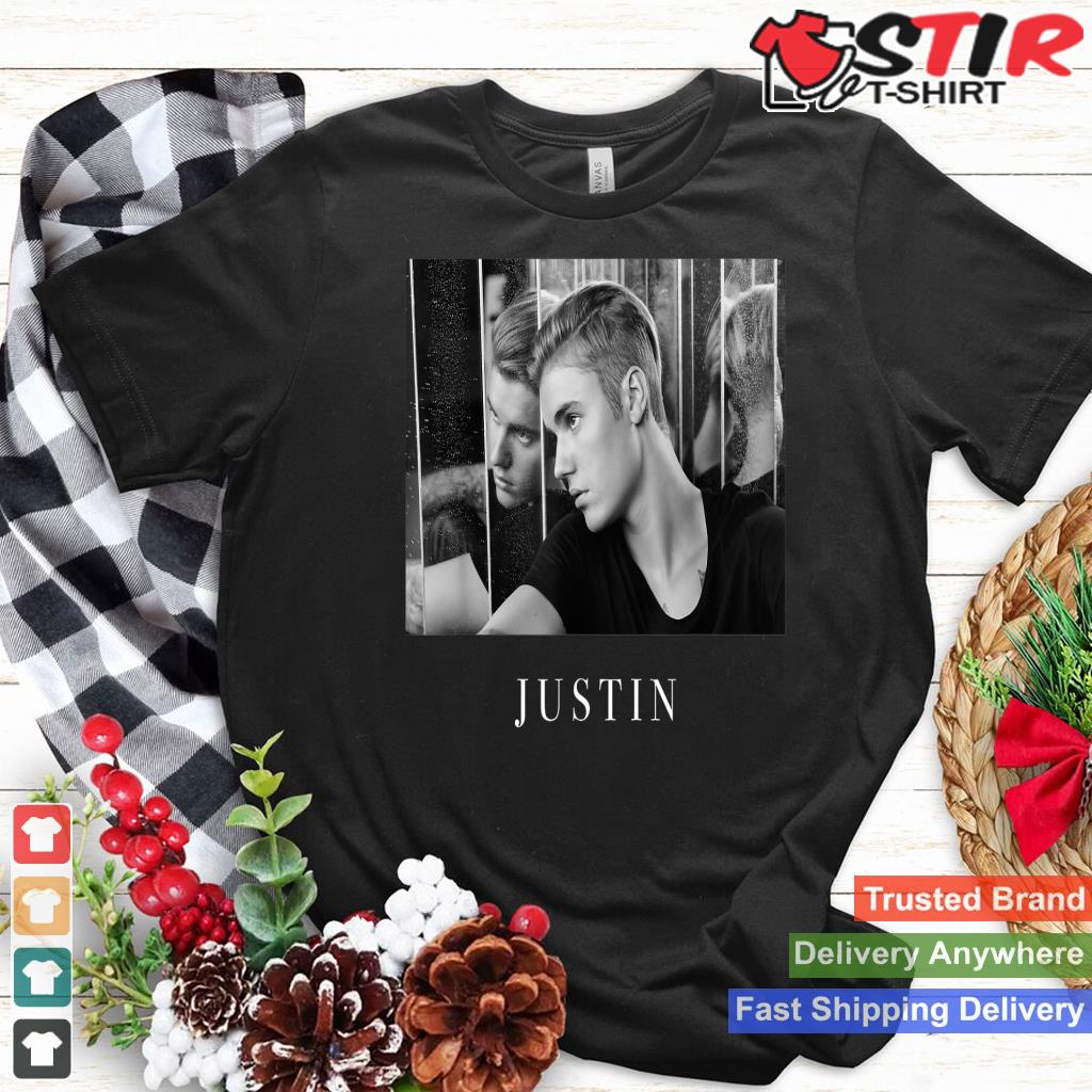 Official Justin Bieber Reflection Photo B&W Shirt Hoodie Sweater Long Sleeve
