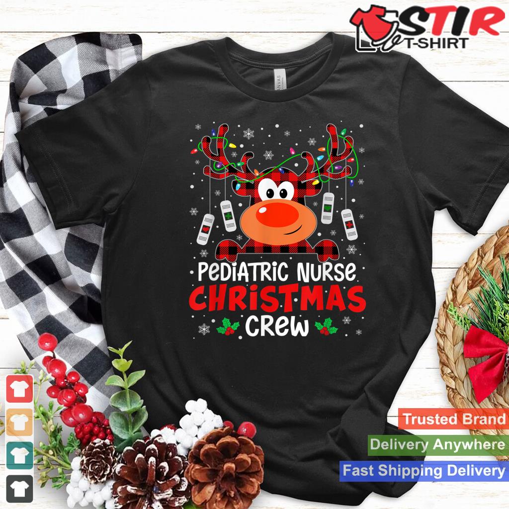 Pediatric Nurse Christmas Crew Cute Reindeer Nurse Life