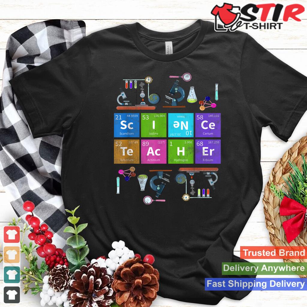 Periodic Table Chemistry Nerd Science Teacher Chemistry Shirt Hoodie Sweater Long Sleeve