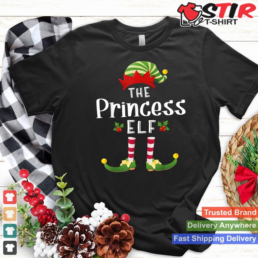 Princess Christmas Elf Matching Pajama X Mas Party_1