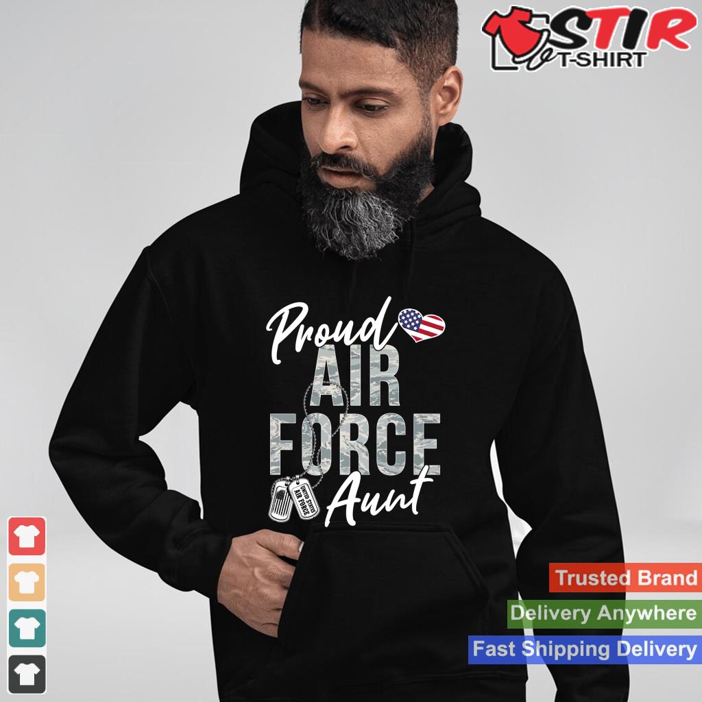 Proud Air Force Aunt Us Air Force Graduation Aunt Usaf Aunt Long Sleeve Shirt Hoodie Sweater Long Sleeve