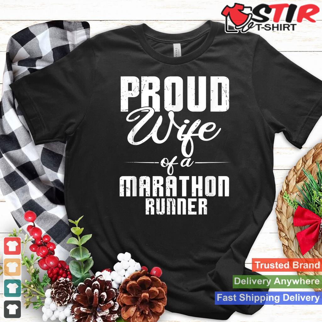 Proud Wife Of A Marathon Runner Marathon Wife Funny