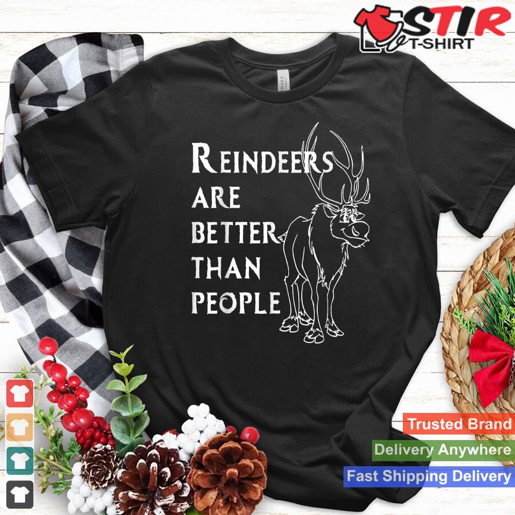 Reindeers Are Better Than People Funny Christmas Reindeer