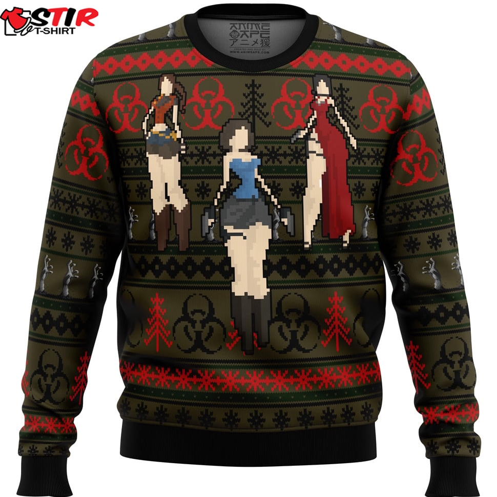 Resident Evil Ugly Christmas Sweater Stirtshirt