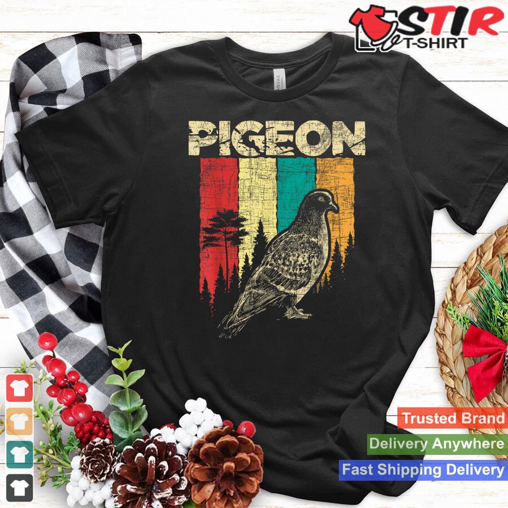 Retro Pigeon Racing   Birdwatching Bird Lover Ornithologist Shirt Hoodie Sweater Long Sleeve