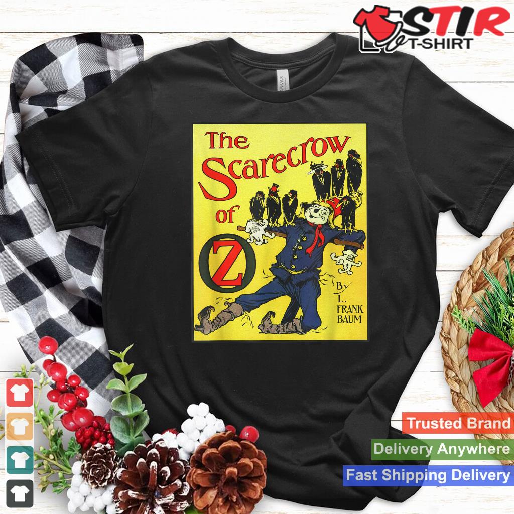 Retro Scarecrow Of Oz Shirt Art Vintage The Wizard Of Oz Shirt Hoodie Sweater Long Sleeve